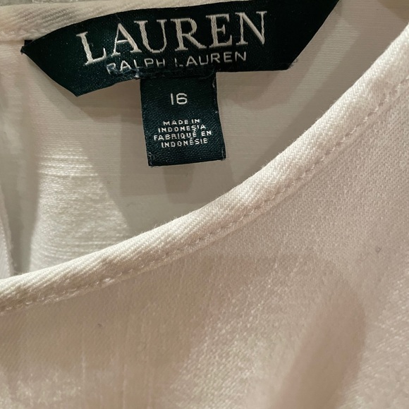 Ralph Lauren's Women's Plus Size 16 Cotton Dress - Picture 5 of 6